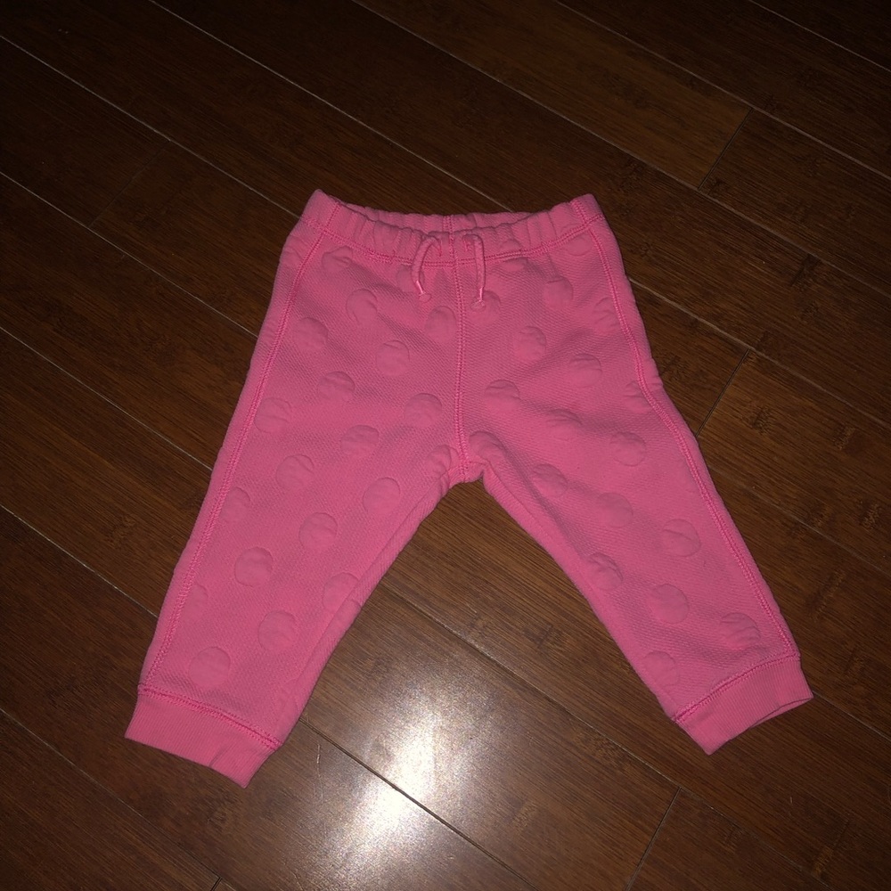 H&M pink size 9-12 month baby pants/fashion